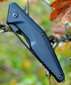 Brous Blades Division Linerlock, 4.5" Black Plain Blade, Black Polymer Handle 6 Brous Blades Division Linerlock, 4.5" Black Plain Blade, Black Polymer Handle -Buck Knives Sales 005b.3 95363.1566586110