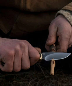 Buck Knives Buck 113 Ranger Skinner - Ebony Wood (3.1" Satin) Blk Sheath 0113BRS -Buck Knives Sales 0113BRS B 12 08942.1637092520