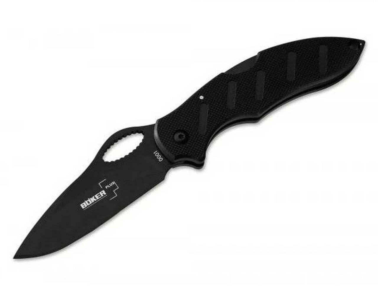 Boker Plus TD Lockback - Blk FRN (3" Blk AUS-8) 01BO190 1 Boker Plus TD Lockback - Blk FRN (3" Blk AUS-8) 01BO190
