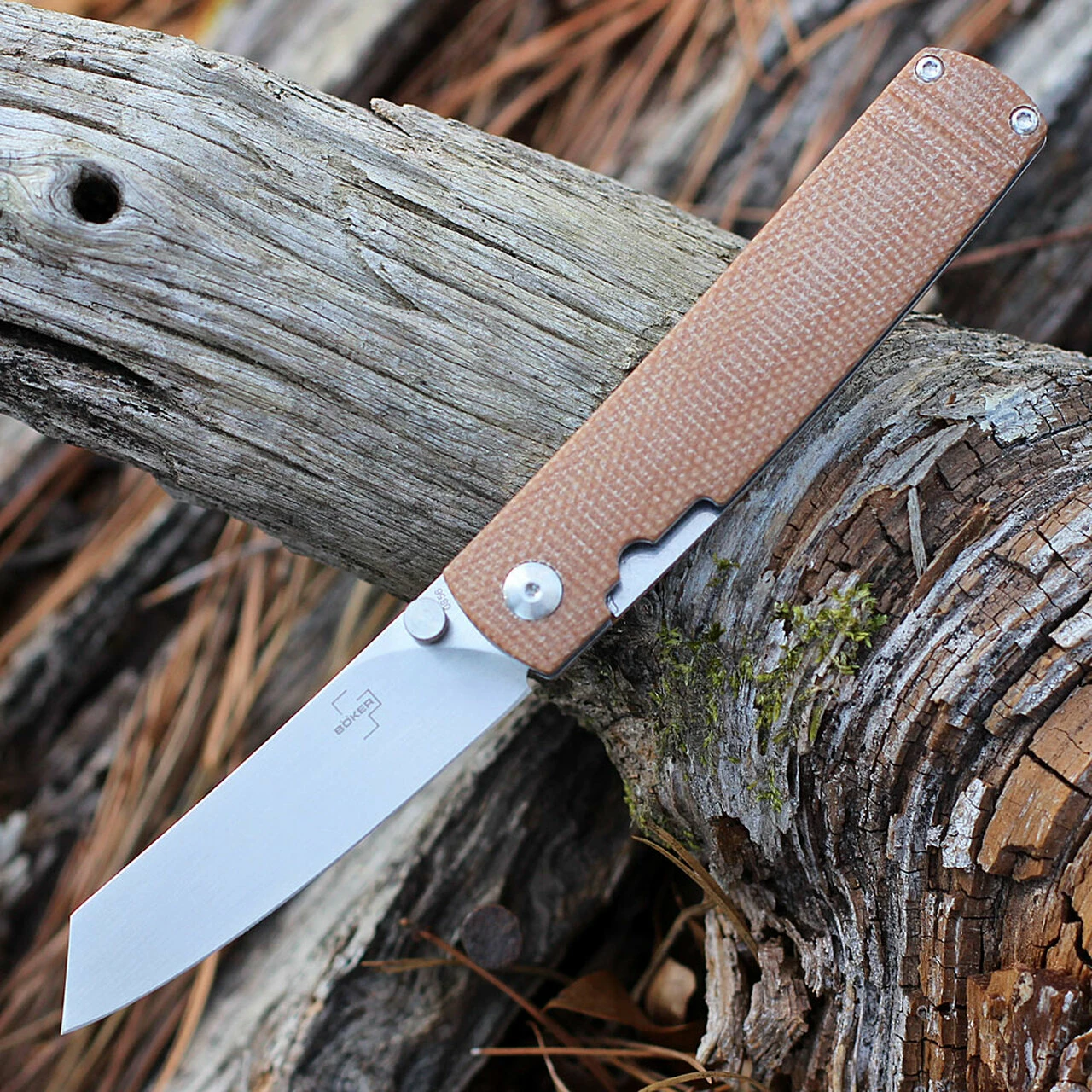 Boker Plus Tenshi - Brown Micarta (2.7" VG-10 Satin) 01BO327 1 Boker Plus Tenshi - Brown Micarta (2.7" VG-10 Satin) 01BO327