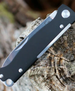 Boker Plus Atlas Black Slip Joint - Blk Stainless (2.6" 12C27 Satin) 01BO851 -Buck Knives Sales 01BO851.3 10280.1645570643