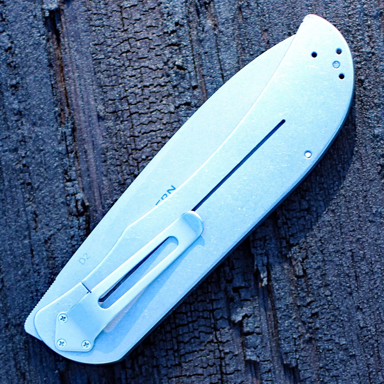 Boker Plus 01BO137 Exskelibur I, 3.5" D2 Plain Blade, Black G-10 Handle 4 Boker Plus 01BO137 Exskelibur I, 3.5" D2 Plain Blade, Black G-10 Handle - Image 4