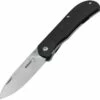 Boker Plus 01BO138 Exskelibur II, 2.8" D2 Stonewash Plain Blade, Black G-10 Handle