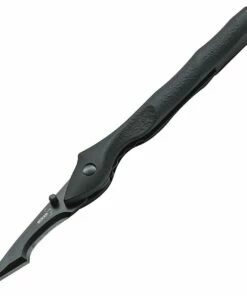 Boker Plus 01BO149 Urban Survival XL, 2.4" 440C Black Plain Blade, Black Aluminum Handle