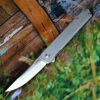 Boker Plus Kwaiken Flipper Frame Lock 01BO269, 3.50" D2 Plain Blade, Stainless Steel Handle