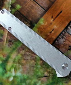 Boker Plus Kwaiken Flipper Frame Lock 01BO269, 3.50" D2 Plain Blade, Stainless Steel Handle -Buck Knives Sales 01bo269.4 50648.1566586389