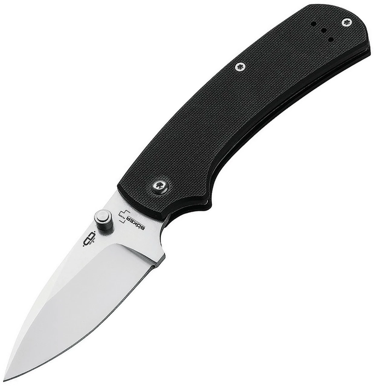 Boker Plus 01BO533 XS Drop, 3.1" 440C Plain Drop Point Blade, Black G-10 Handle 1 Boker Plus 01BO533 XS Drop, 3.1" 440C Plain Drop Point Blade, Black G-10 Handle