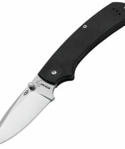 Boker Plus 01BO544 XL Drop, 3.5" 440C Plain Drop Point Blade, Black G-10 Handle