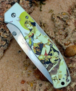 Boker Plus 01BO652 Titan Frazetta, 3.7" 440C Plain Drop Point Blade, Aluminum Handle 6 Boker Plus 01BO652 Titan Frazetta, 3.7" 440C Plain Drop Point Blade, Aluminum Handle -Buck Knives Sales 01bo652 1 62065.1566586191