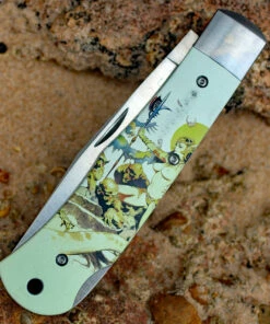 Boker Plus 01BO653 Lockback Frazetta, 3.7" 440C Plain Blade, Aluminum Handle 6 Boker Plus 01BO653 Lockback Frazetta, 3.7" 440C Plain Blade, Aluminum Handle -Buck Knives Sales 01bo653 1 23728.1566586249