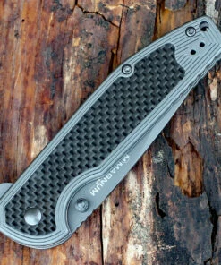Boker Magnum 01RY701 Carbon Frame, 3.3" 440A Plain Blade, Carbon Fiber Handle -Buck Knives Sales 01ry701 1 41180.1566585985