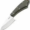 Boker Plus 02BO008 Easedrop, 3" AUS-8 Plain Blade, Green G-10 Handle