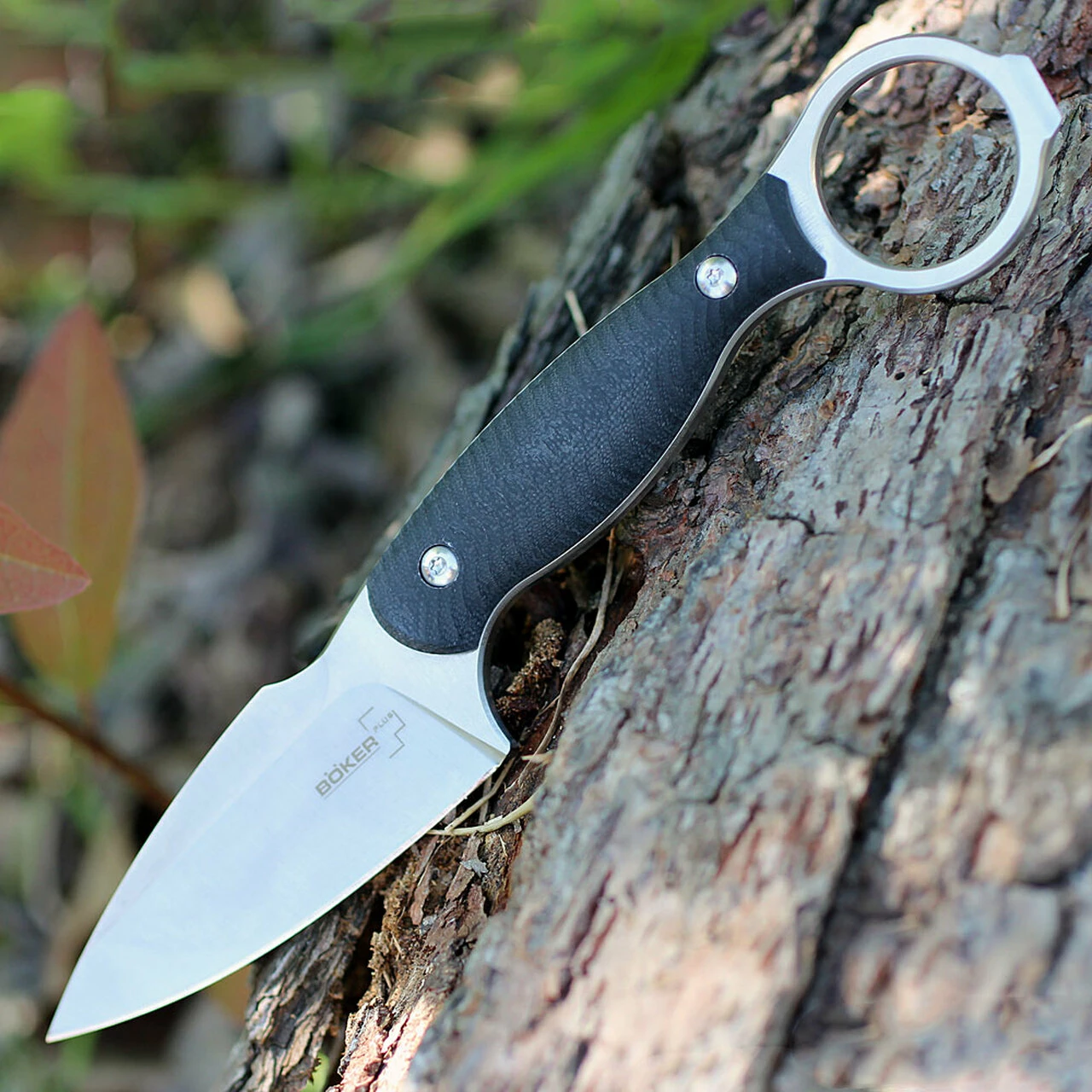 Boker Plus 02BO175 Accomplice, 3.2" 14C28N Plain Blade, Black G-10 Handle 1 Boker Plus 02BO175 Accomplice, 3.2" 14C28N Plain Blade, Black G-10 Handle