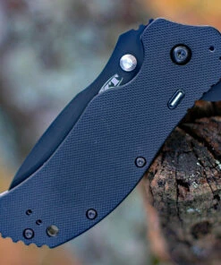 Zero Tolerance 0350TR A/O Tritium Linerlock, 3.25" Black Tungsten DLC CPMS30V Plain Blade, Black G10 Handle w. Tritium Insert -Buck Knives Sales 0350TR 63840.1603390619