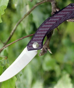 Zero Tolerance 0462 Sinkevich Flipper Knife, 3.75 in CPM-20CV Plain Blade, Carbon Fiber Handle