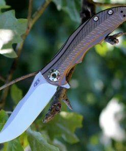 Zero Tolerance 0609 RJ & Matt Martin, 3.4 in CPM 20CV Plain Blade, Bronze Ti Anodized Handle