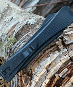 Boker Plus Falcon 2.0 OTF Automatic - Blk Alum (3.4" D2 Recurve) 06BO245 -Buck Knives Sales 06EX245.3 61384.1645549452