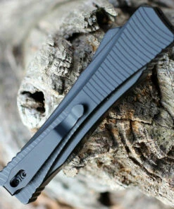 Boker Plus MINI Eagle 2.0 OTF Automatic - Blk Alum (2.8" D2 Recurve) 06BO246 -Buck Knives Sales 06EX246.3 74218.1645558515