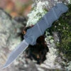 Boker Plus Kalashnikov Bowie OTF (3.5" Black Stonewash) Black Aluminum 06EX350
