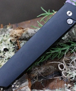 Boker Plus Kwaiken Automatic Damascus Knife 06EX293DAM, 3.0" Damascus Plain Blade, Black Aluminum Handle 7 Boker Plus Kwaiken Automatic Damascus Knife 06EX293DAM, 3.0" Damascus Plain Blade, Black Aluminum Handle -Buck Knives Sales 06ex293dam.4 42493.1619809818