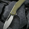 CIVIVI Knives CIVIVI Vexer C915A, 3.96" D2 Satin Plain Blade, Green Coarse G-10 Handles