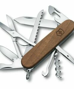 Victorinox Swiss Army Victorinox Huntsman Walnut Wood 1.3711.63US2, Medium Pocket Knife