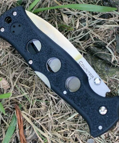 Cold Steel 10AB Counter Point 1, 4" AUS-10A Plain Blade, Black Griv Ex™ Handle -Buck Knives Sales 10ab.1 18762.1566585989