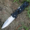 Cold Steel 10AB Counter Point 1, 4" AUS-10A Plain Blade, Black Griv Ex™ Handle