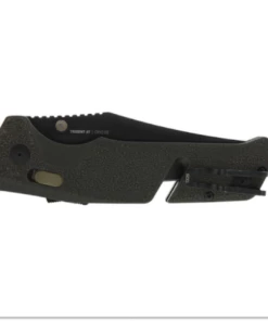 SOG 11120357 Trident MK3 AT-XR 3.75" D2 Black Plain Edge, Olive Drab GRN Handles -Buck Knives Sales 11120357 37514.1589490539