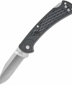 Buck Knives Buck 112 Slim Ranger Select Lock Back, 3.0" 420HC Plain Blade, Grey Nylon Handle