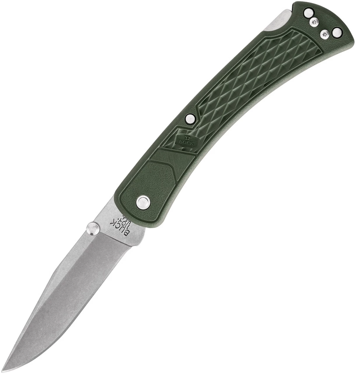 Buck Knives Buck 112 Slim Ranger Select Lock Back BU112ODS2, 3" 420HC Plain Blade, O.D. Green Nylon Handle 1 Buck Knives Buck 112 Slim Ranger Select Lock Back BU112ODS2, 3" 420HC Plain Blade, O.D. Green Nylon Handle