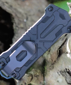 Kershaw Knives Kershaw Kapsule 1190 Manual OTF, 1.9" 8Cr13MoV Stonewashed Spear Point Blade, Glass-Filled Nylon Handle -Buck Knives Sales 1190.2 09623.1624380343