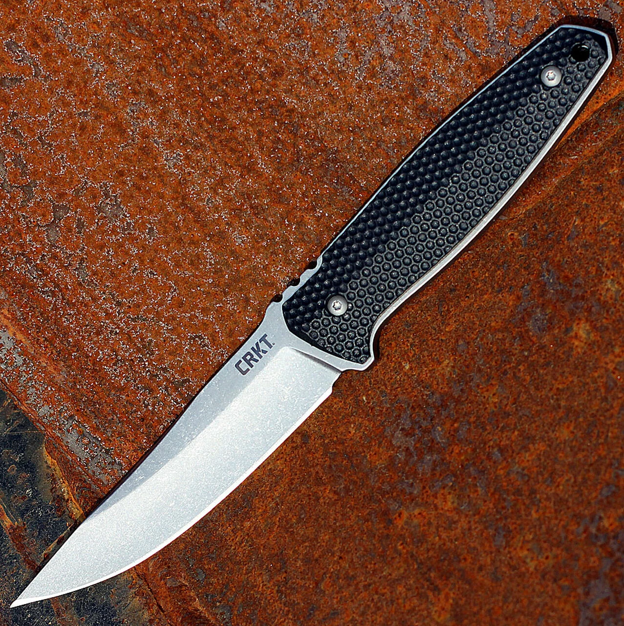 CRKT 1210 Strafe, 4.6" 8Cr13MoV SS, Plain Blade, GFN Handle 1 CRKT 1210 Strafe, 4.6" 8Cr13MoV SS, Plain Blade, GFN Handle