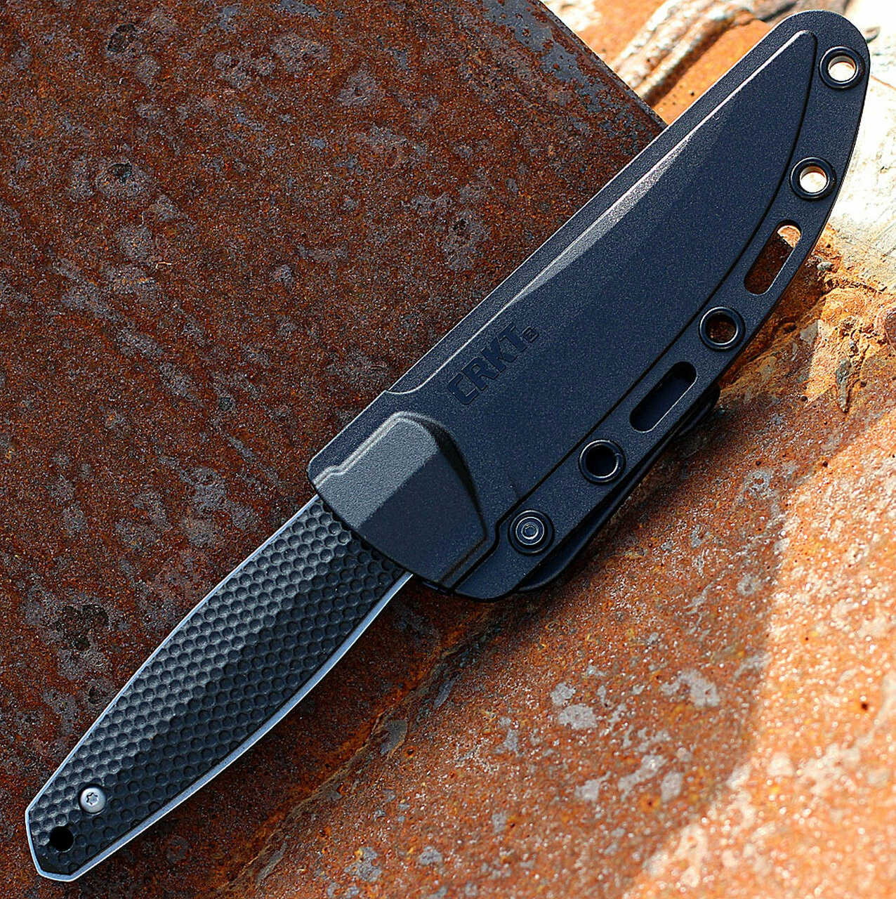 CRKT 1210 Strafe, 4.6" 8Cr13MoV SS, Plain Blade, GFN Handle 3 CRKT 1210 Strafe, 4.6" 8Cr13MoV SS, Plain Blade, GFN Handle - Image 3