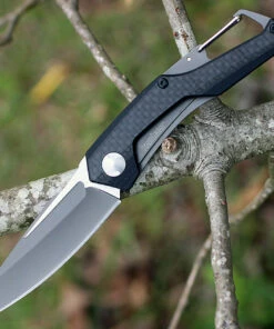 Kershaw Knives Kershaw 1220 Reverb, 2.5" 8Cr13MoV SS Plain Blade, G-10Handle w/Carbon Fiber Overlay