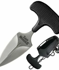 Cold Steel Safe Maker II-12DCST, 3.25 in. AUS 8A Stonewashed PlainEdge