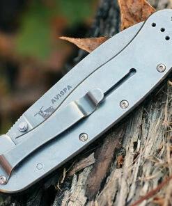 BRK Avispa Folder, Carbon Fiber / G10 Handles, Stonewash D2 Steel, Plain Edge, Design by Esee Knives -Buck Knives Sales 1302cf 37430.1566585930