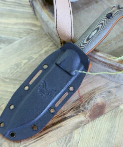 Benchmade Knives Benchmade 15002-1 Saddle Mountain Skinner, 4.20" CPM-S90V Satin Drop Point Blade, Richlite/Orange G10 Handle 6 Benchmade Knives Benchmade 15002-1 Saddle Mountain Skinner, 4.20" CPM-S90V Satin Drop Point Blade, Richlite/Orange G10 Handle -Buck Knives Sales 15002 1.4 23406.1594840575