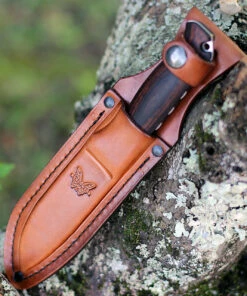 Benchmade Knives Benchmade 15002 Saddle Mountain Skinner, 4.20" CPM-S30V Satin Drop Point Blade, Stabilized Wood Handle -Buck Knives Sales 15002 55918.1596476468