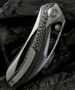 We Knife Co. We Knife Pleroma Linerlock Folder 821A, 2.95” Bohler M390 Wharncliffe Satin Plain Blade, Titanium Inlay Carbon Fiber Handle 7 We Knife Co. We Knife Pleroma Linerlock Folder 821A, 2.95” Bohler M390 Wharncliffe Satin Plain Blade, Titanium Inlay Carbon Fiber Handle -Buck Knives Sales 1543977848558743 68363.1582210618