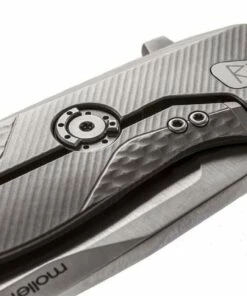 LionSteel ROK Aluminum-Black ROKAOS, 3.27" M390 Black Blade, Aluminum Handle -Buck Knives Sales 1589552412.1280.1280 83183.1589552704