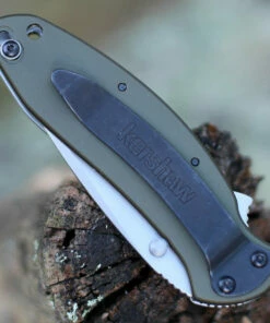 Kershaw Knives Kershaw 1620OL Scallion, 2.25" 420HC SS Plain Blade, Olive Aluminum Handle 7 Kershaw Knives Kershaw 1620OL Scallion, 2.25" 420HC SS Plain Blade, Olive Aluminum Handle -Buck Knives Sales 1620OL.2 91730.1603297154