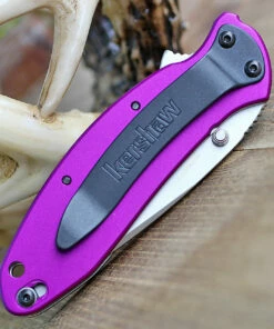Kershaw Knives Kershaw 1620PUR Scallion, 2.4" 420HC Plain Blade, Purple Anodized Aluminum Handle -Buck Knives Sales 1620pur.2 30655.1589555808