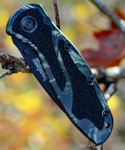 Kershaw Knives Kershaw 1670CAMO Blur, 3.4" 14C28N Plain Blade, Camo Anodized Aluminum Handle -Buck Knives Sales 1670camo 1 79856.1566585924