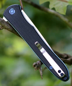 Artisan Cutlery Artisan ATZ1707PBK Shark, 3.94" D2 Steel Plain Blade, Black G-10 Handle -Buck Knives Sales 1707pbk.2 08784.1566585991