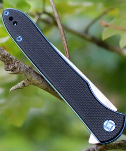 Artisan Cutlery Artisan ATZ1707PBK Shark, 3.94" D2 Steel Plain Blade, Black G-10 Handle -Buck Knives Sales 1707pbk.3 56642.1566585991