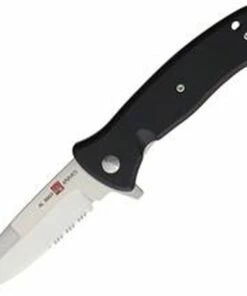 Al Mar Mini SERE 2020 Linerlock A/O 2201, 3" D2 Combo Blade, G-10 Handle