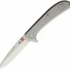 Al Mar Ultralight Hawk Framelock 4112 , 2.75" TC4 Titanium, Plain Blade, Titanium Handle