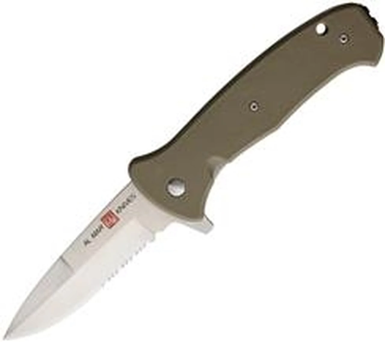 Al Mar SERE 2020 Linerlock A/O 2215, 3.6" 8Cr13MoV SS Combo Blade, FRN Handle, Coyote 1 Al Mar SERE 2020 Linerlock A/O 2215, 3.6" 8Cr13MoV SS Combo Blade, FRN Handle, Coyote