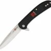 Al Mar Ultralight Hawk Linerlock 4122, 2.75" Stainless, Plain Blade, FRN Handle